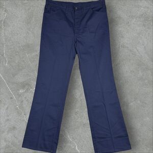 Vintage 1960's Big E Levis Black and Gold Tab STA-PREST 517 Talon Zipper - 39x33